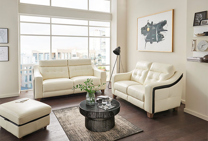 Lazy boy leather sofa hotsell